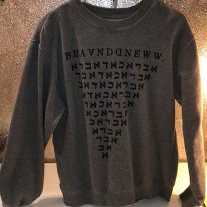 Brand New brandnewrock band grey sweatshirt ‘16